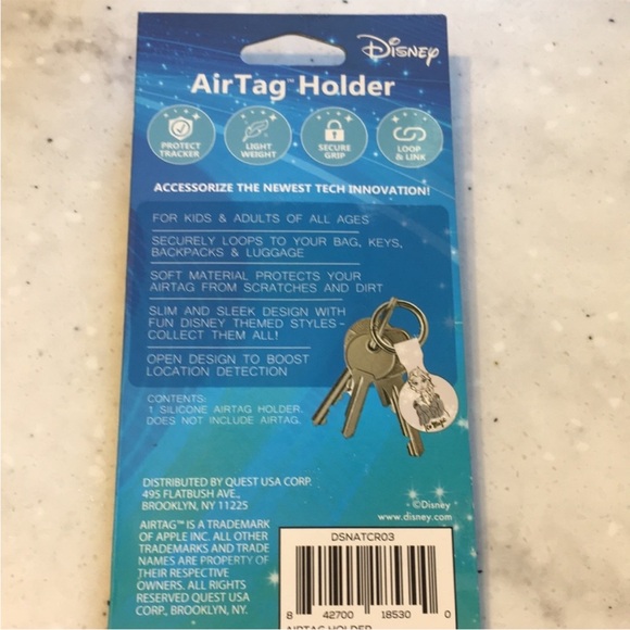 Disney Frozen Ice Magic Elsa Air Tag Holder - Picture 5 of 5
